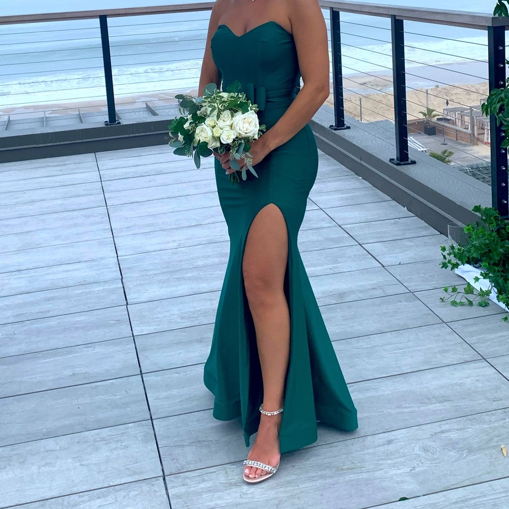 Green gown